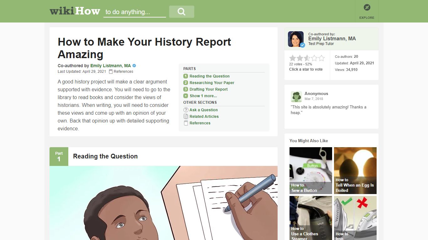 How to Make Your History Report Amazing (with Pictures) - wikiHow